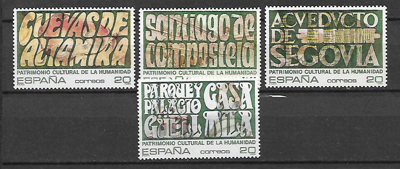 UNESCO HISZPANIA MI.2918-2921**