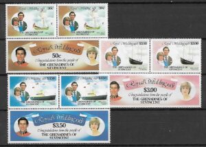 SŁAWNI LUDZIE GRENADINES I ST.VINCENT MI.212-217**