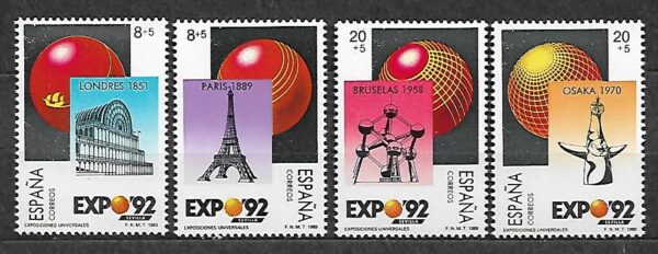 EXPO' 92 HISZPANIA MI.2871-2874**