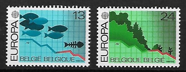 OCHRONA ŚRODOWISKA BELGIA MI.2263-2264**