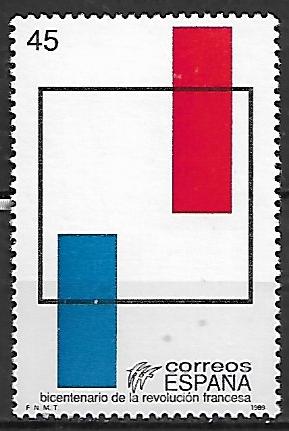 SYMBOL FRANCJI HISZPANIA  MI.2869**