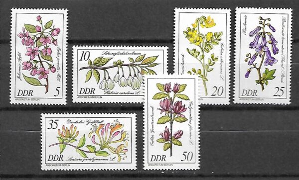 KWIATY DDR MI.2573-2578**