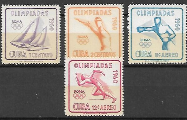 OLIMPIADA KUBA MI.669-672**