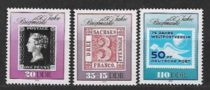 DZIEŃ ZNACZKA DDR MI.3329-3331**