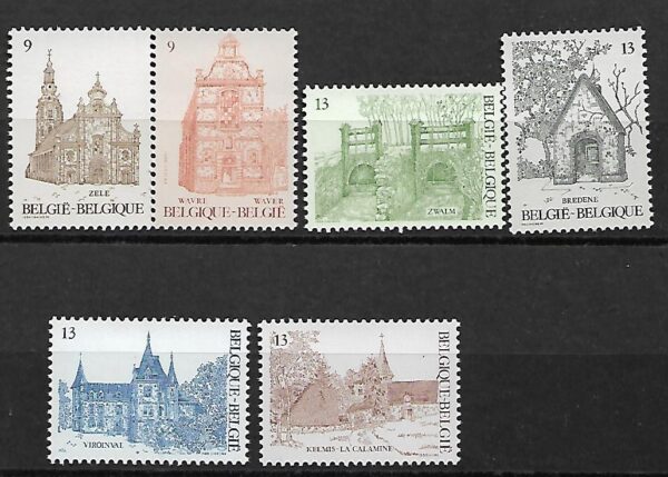 ARCHITEKTURA BELGIA MI.2269-2274**