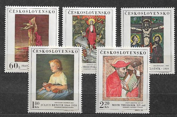 MALARSTWO CZECHOSŁOWACJA MI.1910-1914**
