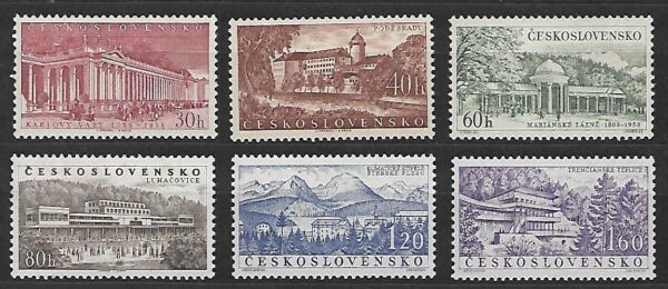 ARCHITEKTURA CZECHOSŁOWACJA MI.1085-1090**
