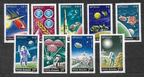 KOSMOS RUMUNIA MI.3069-3077**