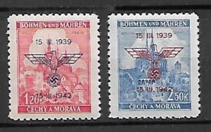 III ROCZNICA POWSTANIA PROTEKTORA CZECHY I MORAWY MI.83-84**