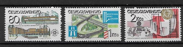 ARCHITEKTURA CZECHOSŁOWACJA MI.2619-2621**