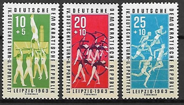 SPORT DDR MI.963-965**
