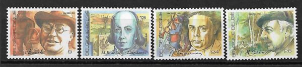 SŁAWNI LUDZIE BELGIA MI.2277-2280**