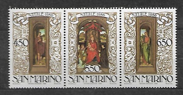 BOŻE NARODZENIE SAN MARINO MI.1351-1353**