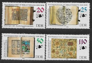 BIBLIOTEKA DDR MI.3340-3343**