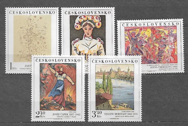 MALARSTWO CZECHOSŁOWACJA MI.2249-2298**