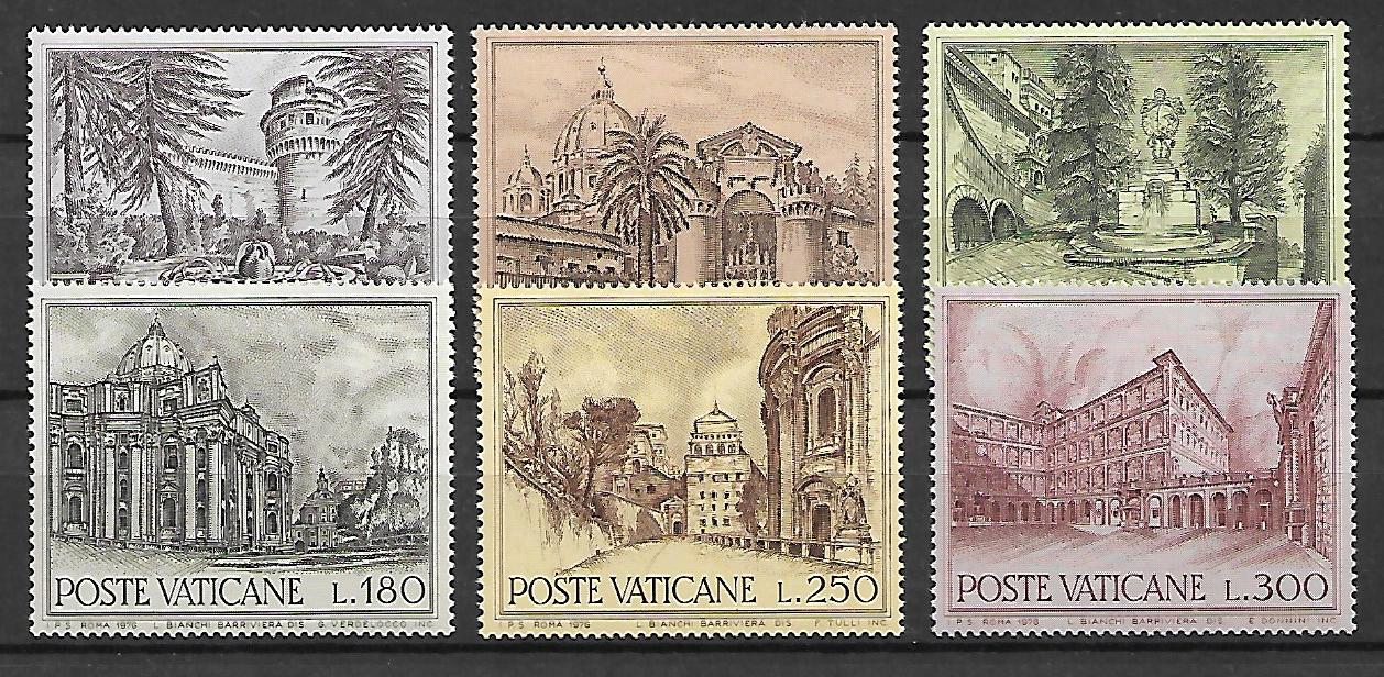 ARCHITEKTURA WATYKAN MI.689-694**