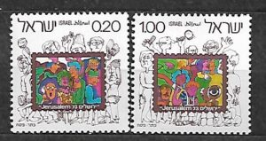DZIEŃ ZNACZKA IZRAEL MI.602-603**