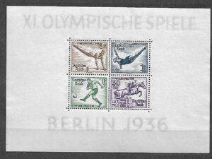 OLIMPIADA LETNIA NIEMCY MI.BL.5**