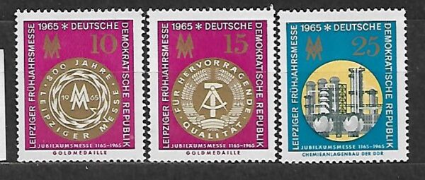 TARGI W LIPSKU DDR MI.1090-1092**