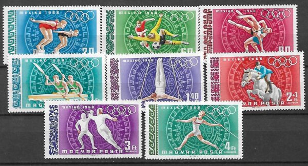OLIMPIADA LETNIA WĘGRY MI.2434-2441A**
