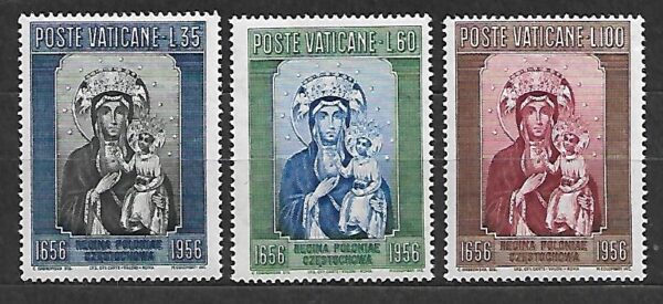 MATKA BOSKA CZĘSTOCHOWSKA WATYKAN MI.263-265**