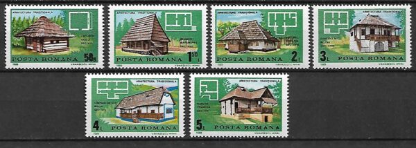 ARCHITEKTURA RUMUNIA MI.4524-4529**