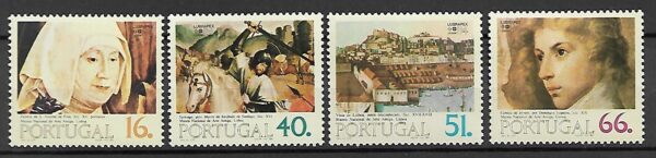 MALARSTWO PORTUGALIA MI.1631-1634**