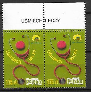 FI.4555** Z NAPISEM NA LISTWIE