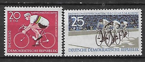 KOLARSTWO DDR MI.779-780**