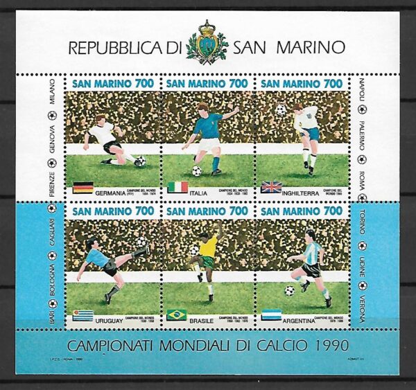MUNDIAL SAN MARINO MI.BL.13**