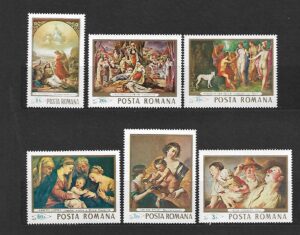 MALARSTWO RUMUNIA MI.2706-2711**