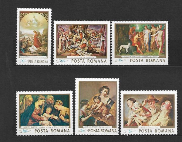 MALARSTWO RUMUNIA MI.2706-2711**