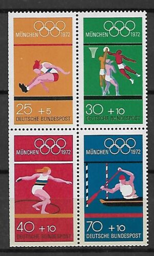 OLIMPIADA LETNIA NIEMCY MI.734-737**