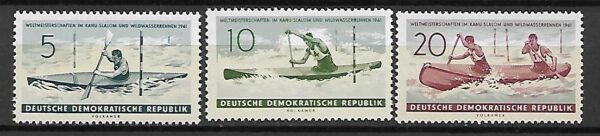 KAJAKARSTWO DDR MI.838-840**