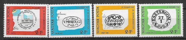 DZIEŃ ZNACZKA WĘGRY MI.2760-2763A**