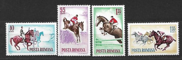 SKOKI KONNE RUMUNIA MI.2276-2279**