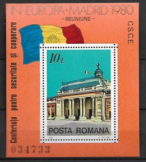 ARCHITEKTURA RUMUNIA MI.BL.174**