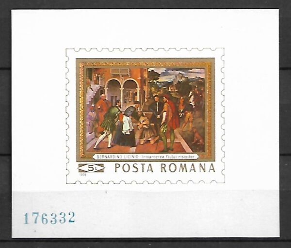 MALARSTWO RUMUNIA MI.BL.73**