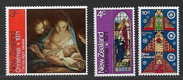 BOŻE NARODZENIE NOWA ZELANDIA MI.565-567**