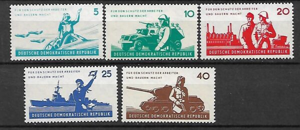 WOJSKO DDR MI.876-880**