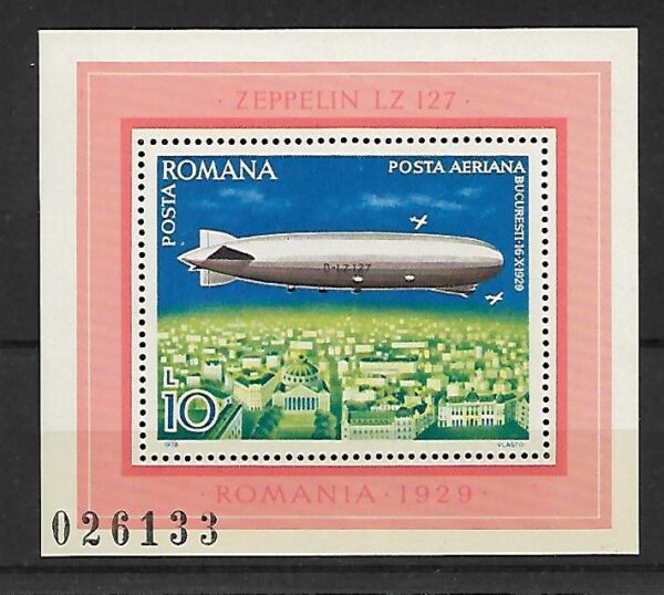 ZEPPELIN RUMUNIA MIBL.148**