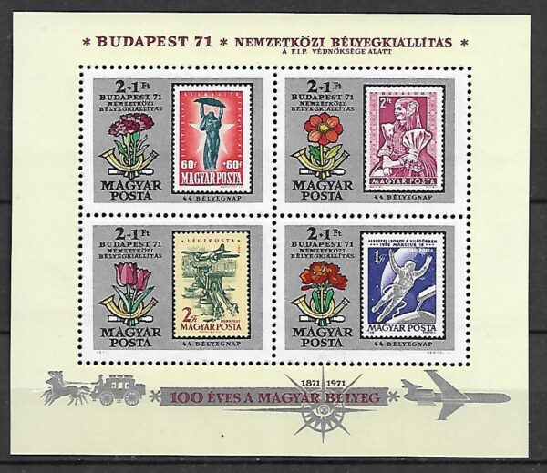 DZIEŃ ZNACZKA WĘGRY MI.BL.83A**
