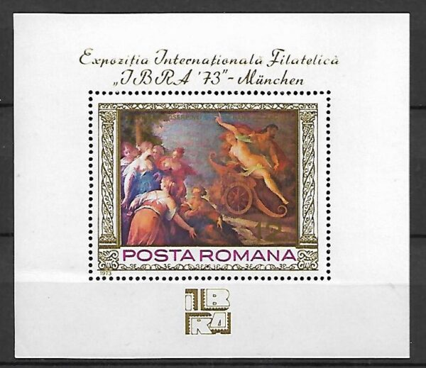 MALARSTWO RUMUNIA MI.BL.104**