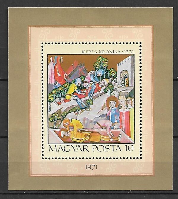 MALARSTWO WĘGRY MI.BL.85A**
