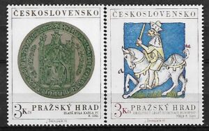 MALARSTWO CZECHOSŁOWACJA MI.2141-2142**