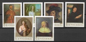 MALARSTWO RUMUNIA MI.2796-2801**