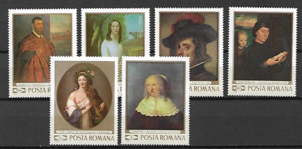 MALARSTWO RUMUNIA MI.2796-2801**