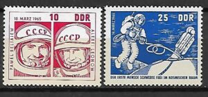 LOT NA KSIĘŻYC DDR MI.1098-1099**