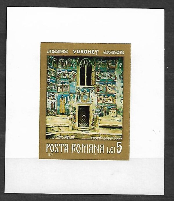 MALARSTWO RUMUNIA MI.BL.92**