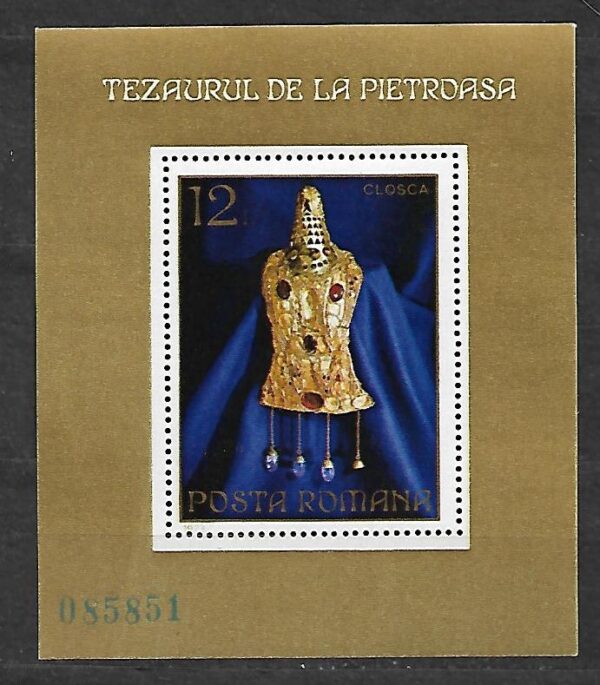 SZTUKA RUMUNIA MI.BL.107**